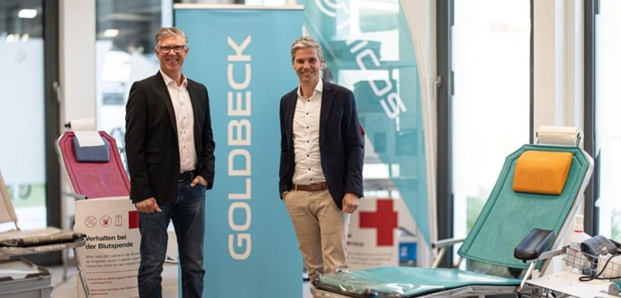 Dritte Unternehmensübergreifende Blutspendeaktion im rob17.a erzielt insgesamt neunzehn (Foto: GOLDBECK GmbH)