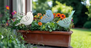Direktvertrieb vom Hersteller KNOBLOCH bietet persönliche Beratung und Lieferung KNOBLOCH Rankgitter und Gartenstecker vereinen Design, Funktion und (Foto: Max Knobloch Nachf. GmbH)