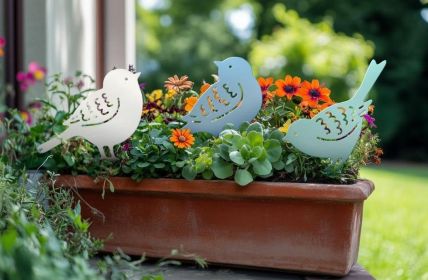 Direktvertrieb vom Hersteller KNOBLOCH bietet persönliche Beratung und Lieferung KNOBLOCH Rankgitter und Gartenstecker vereinen Design, Funktion und (Foto: Max Knobloch Nachf. GmbH)