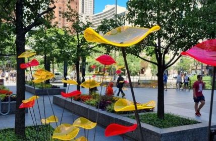 Flexible, langlebige Glasfaserstäbe ermöglichen filigrane Sonnenfänger mit lebendigen (Foto: CG TEC Carbon und Glasfasertechnik GmbH)