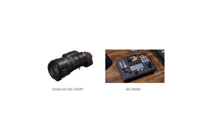 Canon erweitert Filmportfolio mit Ultra-Tele-Zoomobjektiv und leistungsstarkem RC-IP300 (Foto: Canon Deutschland GmbH)