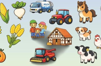 Bunte i.m.a-Tattoos vermitteln Kindern Landwirtschaft spielerisch direkt auf (Foto: i.m.a - information.medien.agrar e.V.)