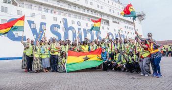Global Mercy trifft in Tema ein und beginnt Zehnmonateinsatz (Foto: Mercy Ships)
